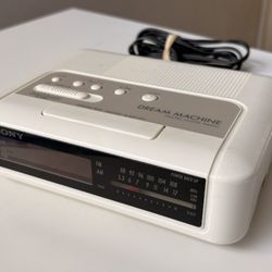 2 Sony Dream Machine Clock Radios 