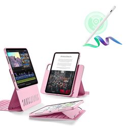 ER for IPad Pro 11 Inch Case (2022/2021/2020/2018, 4th/3rd/2nd /1 st Generation), Removable Magnetic Cover, Adjustable Portralt/Landscape Stand with R