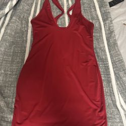 Red dress