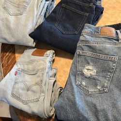 Designer Jeans Teen Sizes 23w-L30  10 Pairs  $10 each