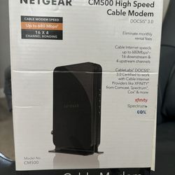 Netgear CM500 Cable Modem