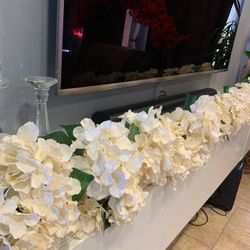 Hydrangea 5 Heads Bouquet Champagne Color 