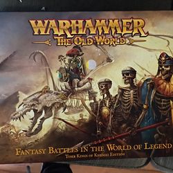 Tomb kings edition of wArhammer old world