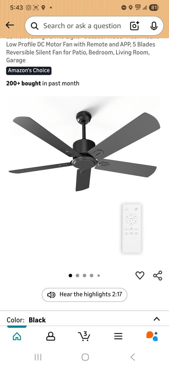 Ceiling Fan