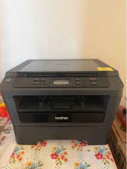 Brother Printer + Scanner + NEW Toner & Drum + Free HP papers