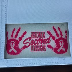 Iron On Heat Transfer  Good For T-shirts Sweaters Jackets T Shirt Design Size Is About 6x12 Fight Cancer #228