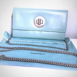 Tiffany & Co. Leather Clutch