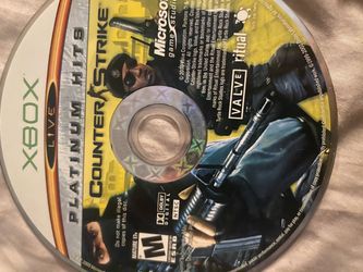 Counter-Strike Xbox Platinum Hits Disc