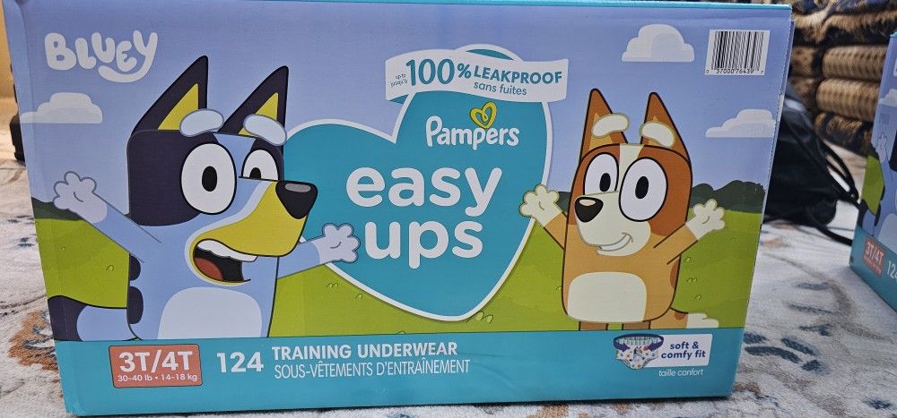 Pampers Easy Ups 3T/4T 124 Pack