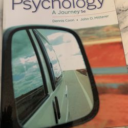 College Freshman Psychology Book