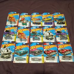 Hot wheels lot 15 cars
