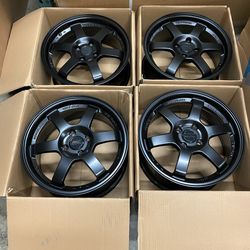 New 16 Inch Rays Volk Racing Style Rims Wheels 16x7 +42 (4x100)