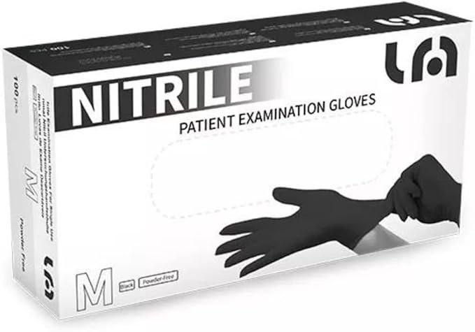 Black Nitrile Exam 4 Mil Gloves (Chemo Rated)