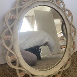 Boho Wood Mirror