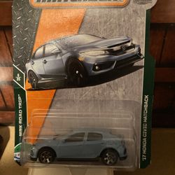 ‘17 Honda Civic Hatchback  Matchbox 