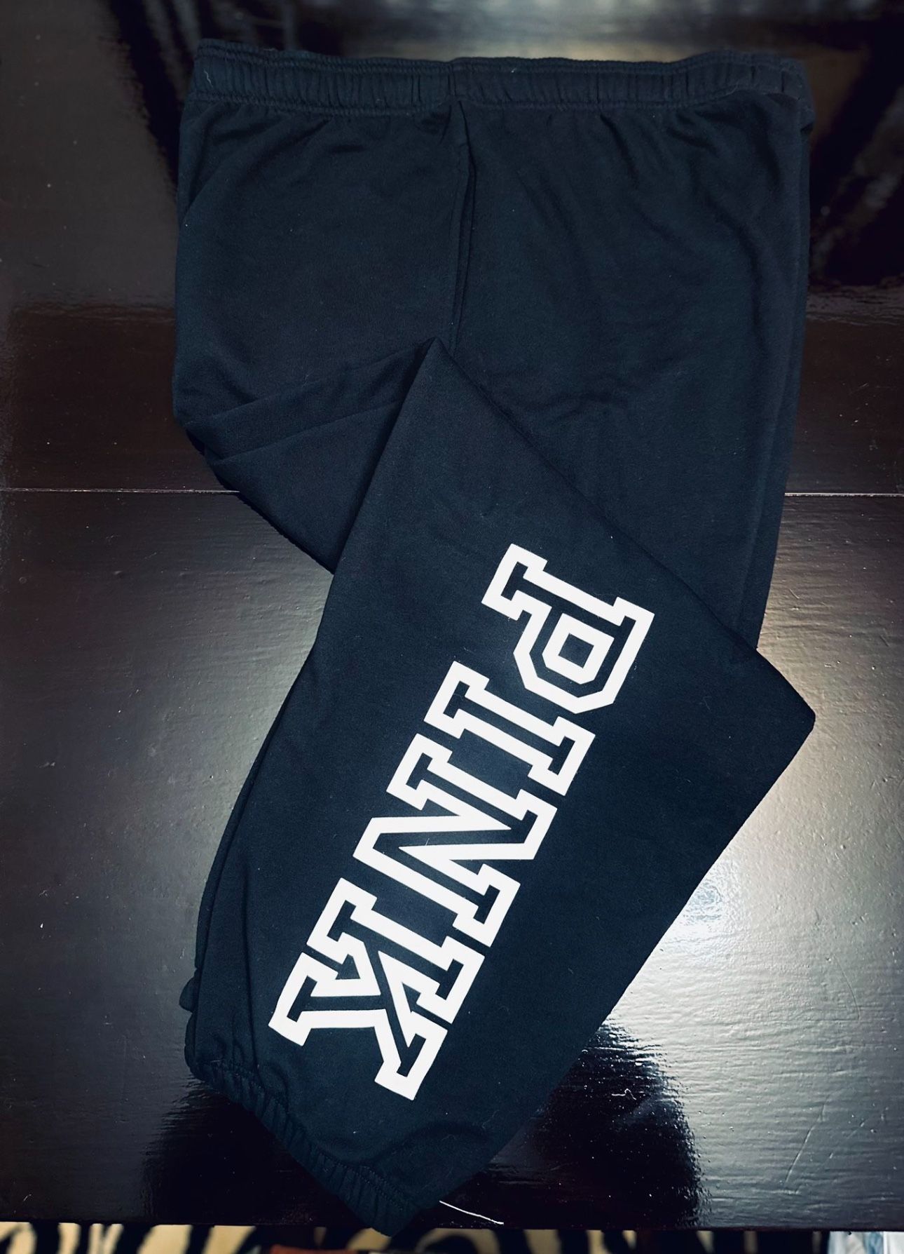 VS Pink Sweatpants Boyfriend Fit