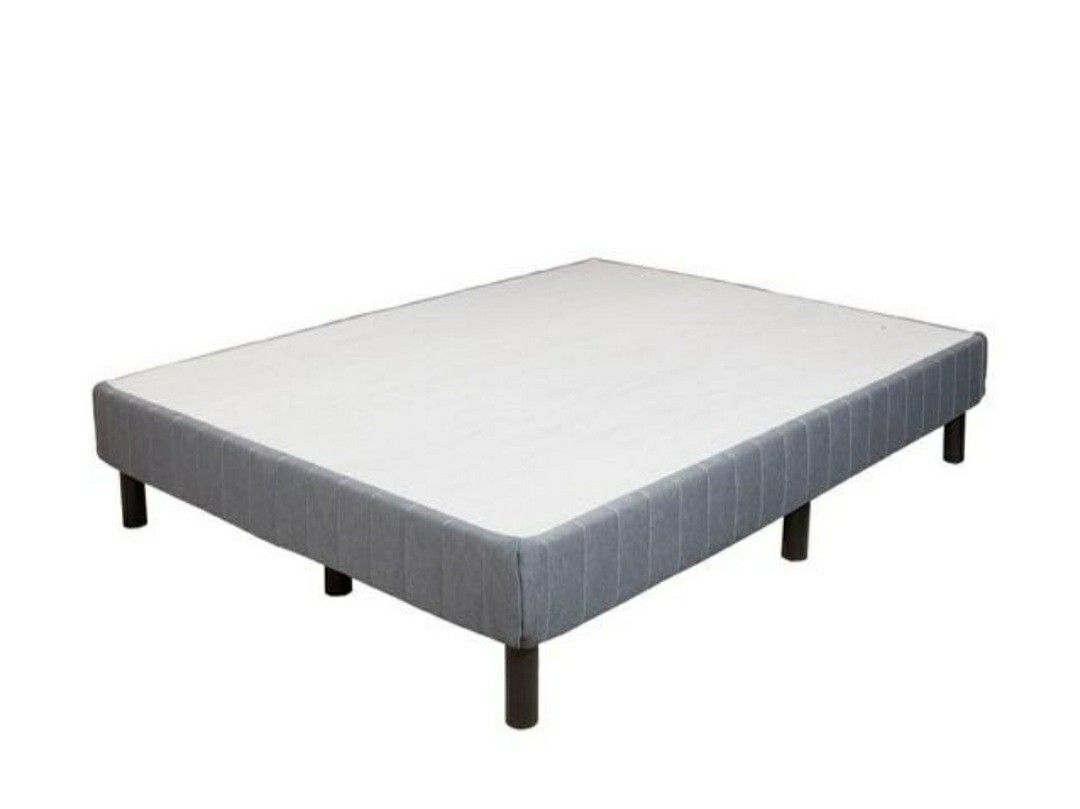 King Platform Bed Frame Box Spring Foundation The Enforce