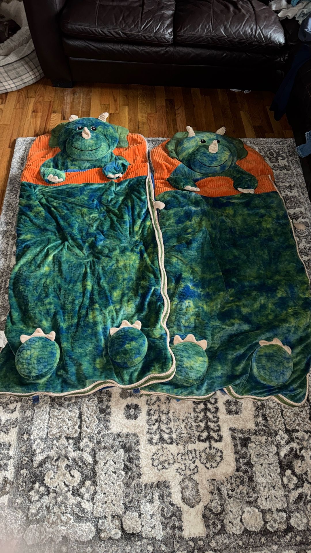 Dino Soft Sleeping Bags