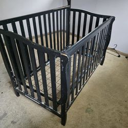 Baby Crib Made Of Wood
