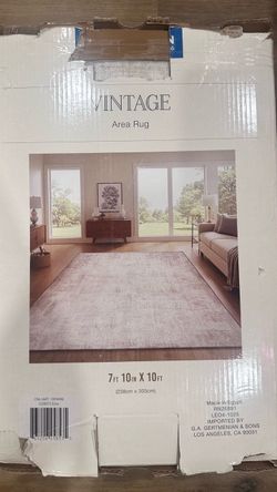 Ivory area rug