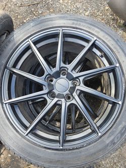 245/45/18 rims tire