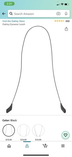 Oakley eyewear leash NEW