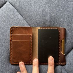 OneStar Leather Goods - Pocket Notebook + Wallet!