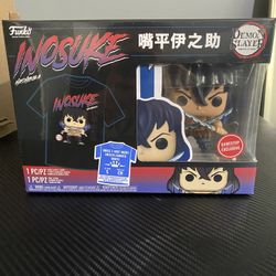 funko pop tee demon slayer inosuke