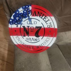 Jack Daniel's steel sign