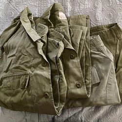 Green Fatigues 2 Sets