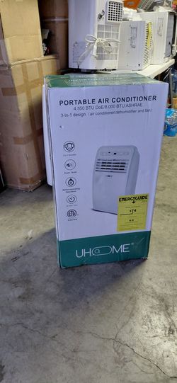 8000 btu PORTABLE AIR CONDITIONER  NEW
