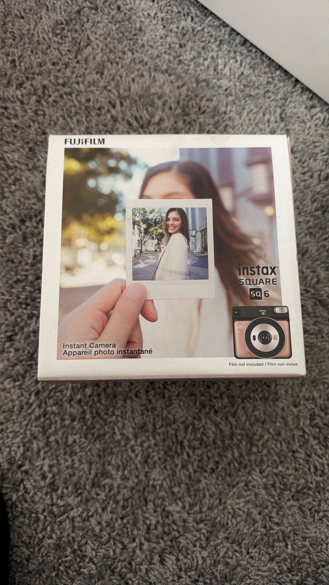 Fujifilm Instax Square SQ6 Instant Film Camera - Blush Gold