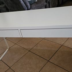Computer Desk  Ikea White