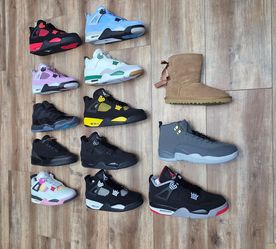 Retro 3 4 11 Sneakers & Boots Collection Lot / Brand New