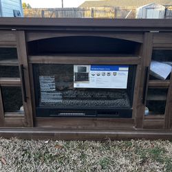 Morden Fire Place TV Stand (electric) 