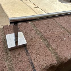 Silver Towel Holders For The Bathroom 