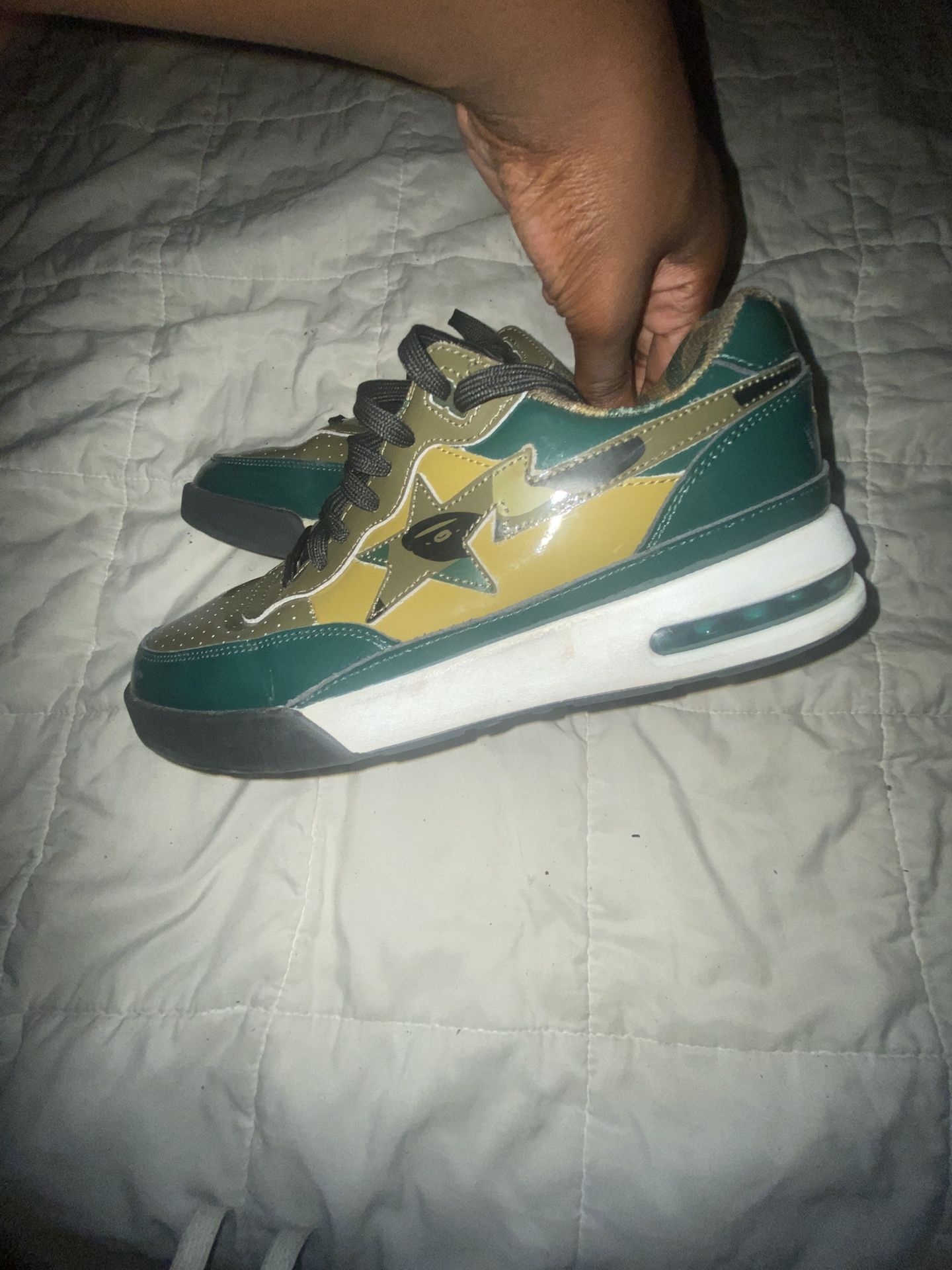 Navy Bape Shoes