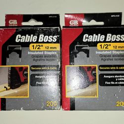 Cable Boss Insulated Staples
