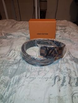 Brown designer belt