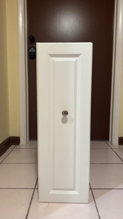White cabinet