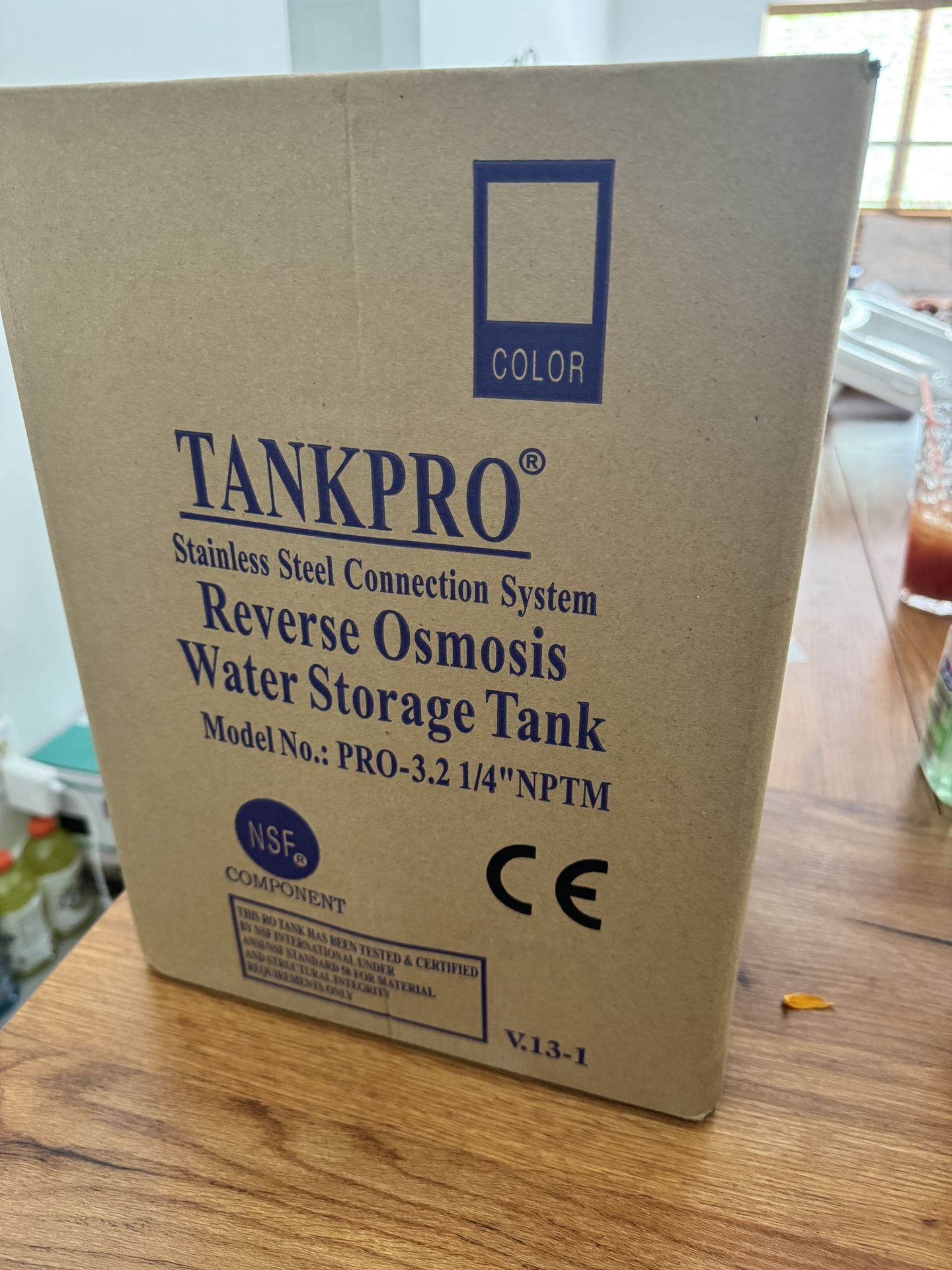 Reverse Osmosis Water Storage Tank 3.2 Gallons