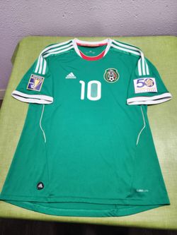 JERSEY MEXICO 2011 COPA ORO.  10.G.DOS SANTOS.  XL