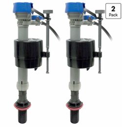 Fluidmaster 400H Universal Toilet Fill Valve, High Performance, 2-Pack