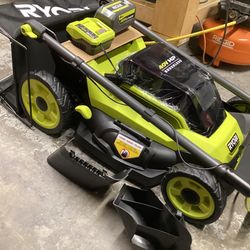 🛠🧰RYOBI 40V HP Brushless 20” Cordless PUSH Lawn Mower w/6.0Ah Battery & Charger-NEW!-$240!🧰🛠