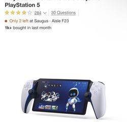 PS5 Portal remote Player 