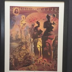 Vintage Print By Salvador Dali "Hallucinogenic Toreador"
