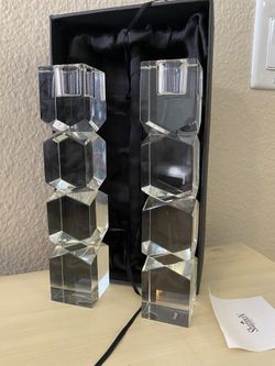 Crystal Candlesticks By Lighting By Design