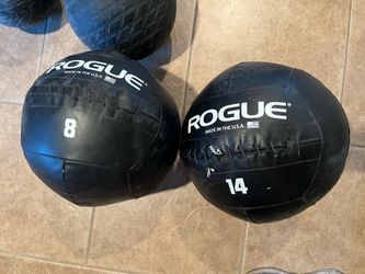 Rogue 8lb 14lb medicine ball