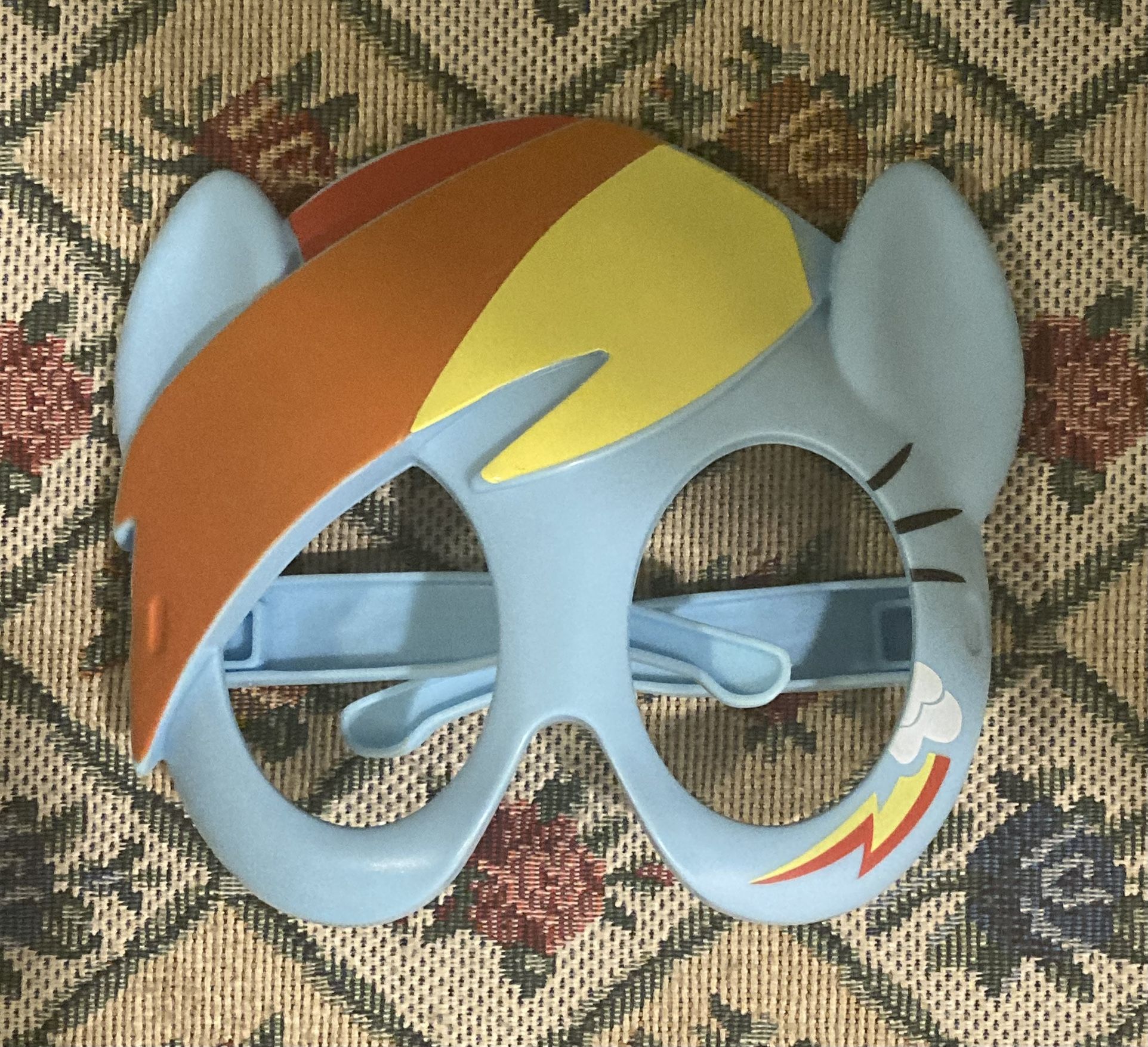 Rainbow blue Little Pony Costume Two Piece