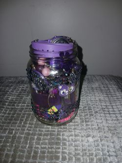 💜purple themed mystery jewelry jar